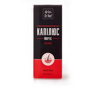 Лосьон для кожи головы DR.NICE (Доктор Найс) Капилюс Фортис против перхоти и против выпадения волос 100 мл