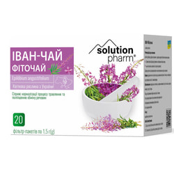 Фіточай Іван-чай в фільтр-пакетах по 1,5 г 20 шт Solution Pharm