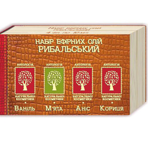 Набор эфирных масел Рыбацкий анис, корица, ваниль, мята 10 мл 4 шт Фармаком