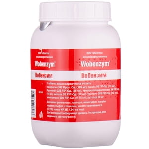 Вобензим табл. п/о банка №800