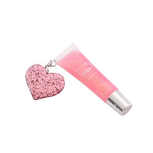 Блиск для губ LUKKY (Лакі) дитячий Мерехтливе сяйво колір ніжно-рожевий 7 мл