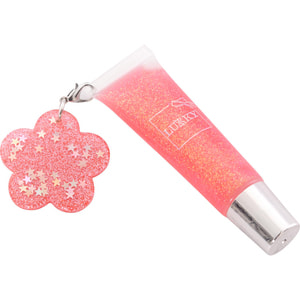 Блиск для губ LUKKY (Лакі) дитячий Мерехтливе сяйво колір ніжно-кораловий 7 мл