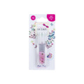 Масло-блеск для губ LUKKY (Лаки) детское ролик Aqua Fleur с розовыми цветами