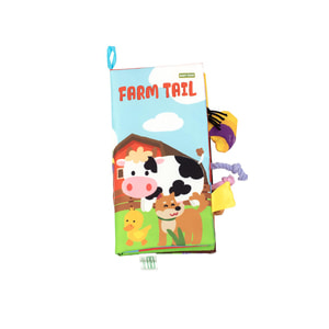 Іграшка-книжка дитяча BABY TEAM (Бебі Тім) артикул 8725 текстильна Хвостики