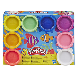 Набор пластилина детский PLAY-DOH (Плей-До) баночка 8 шт Е5044