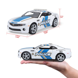 Машинка іграшкова MAISTO (Маісто) 31208 Chevrolet Camaro Police white масштаб 1:24
