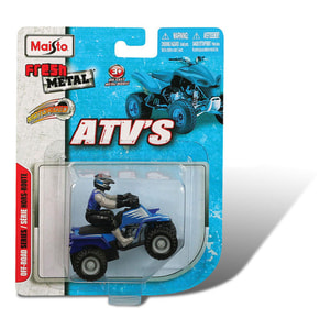 Автомодель квадроцикл + мотоцикліст іграшковий MAISTO (Маісто) 15026 інерційний в асортименті