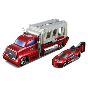 Набір машинок іграшкових MAISTO (Маісто) 15102 Burnin Key Cars Hauler Launcher 2 шт