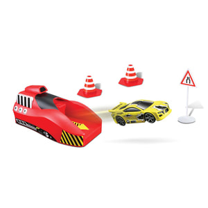 Набір машинок іграшкових MAISTO (Маісто) 15151 пускова установка + машинка Fresh Metal Race Launcher