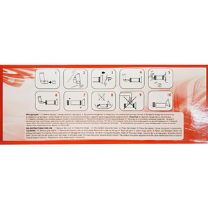 Ингалятор спейсер Rabir Chamber (Рабир чамбер) маленький 0-18 месяцев красный