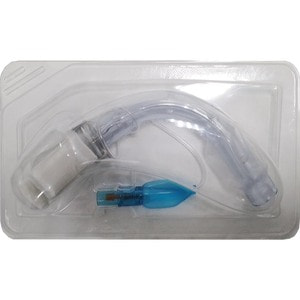 Трубка трахеостомічна для відновлення прохідності дихальних шляхів, штучної вентиляції легенів з манжетою розмір 9,5 мм Medicare