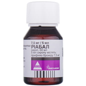 Риабал сироп 7,5мг/5мл фл. 60мл