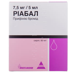 Риабал сироп 7,5мг/5мл фл. 60мл