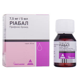 Риабал сироп 7,5мг/5мл фл. 60мл