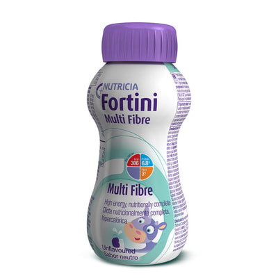 Дитяче ентеральне харчування, харчовий продукт для спеціальних медичних цілей Fortini (Фортіні) з харчовими волокнами з нейтральним смаком 200 мл