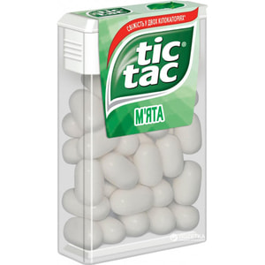 Драже TIC TAC (Тик Так) со вкусом мяты 18 г