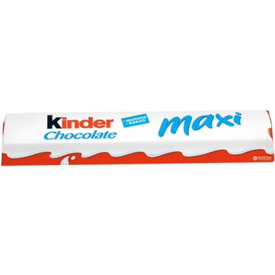 Молочный шоколад KINDER (Киндер) Maxi с молочной начинкой 21 г