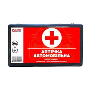 Аптечка медична автомобільна Евростандарт у футлярі KS_1200027 Фарм Хелпер