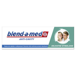 Зубная паста BLEND-A-MED (Блендамед) Anti-Karies (Анти-кариес) Нежное отбеливание 75 мл