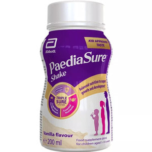 Питание полноценное сбалансированное PediaSure (Педиашур) Shake (Шейк) для детей с 3 до 10 лет со вкусом ванили 200 мл