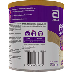 Харчування повноцінне збалансоване PediaSure (Педіашур) Shake (Шейк) суміш суха молочна з 3 до 10 років зі смаком ванілі 400 г