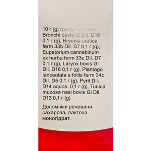 Бронхо Плантаго Глобулі Велаті гран. фл. 20г