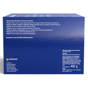 Ортомол Хондро Плюс (ChondroPlus) витаминный комплекс для нормального функционирования хрящей и косточек на курс приема 30 дней