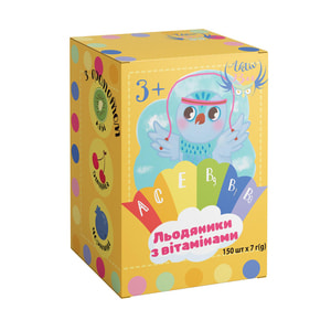 Витамины AKTIV BU (Актив бу) леденцы с витаминами с ароматом фруктов в ассортименте 150 шт