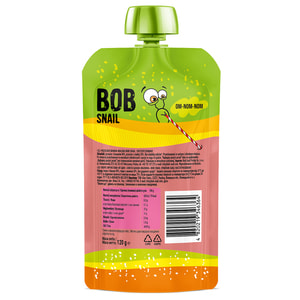Пюре фруктове Bob Snail (Боб Снеіл) Равлик Боб Смузі Банан-малина 120 г