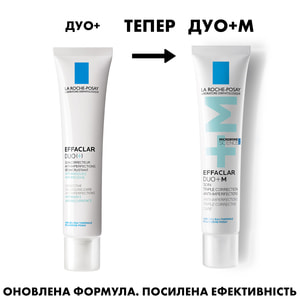 Гель-крем для лица La Roche-Posay (Ля Рош-Позе) Эфаклар Дуо+М тройного действия для коррекции недостатков проблемной кожи и предотвращения их 40 мл