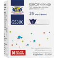 Тест-полоски для глюкометра Rightest (Райтест) GS 300 25 шт Бионайм