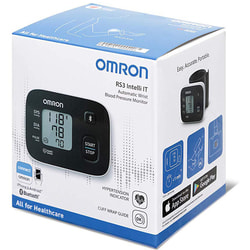 Измеритель (тонометр) артериального давления Omron (Омрон) модель RS3 Intelli IT (НЕМ-6161T-E) автоматический