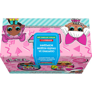 Набор из двух яиц L.O.L. SURPRISE! из молочного шоколада с игрушкой внутри