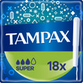 Тампоны женские TAMPAX (Тампакс) Compak (Компакт) Super (Супер) с аппликатором 18 шт