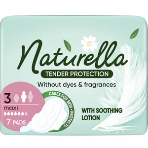 Прокладки гігієнічні жіночі NATURELLA (Натурелла) Ніжний захист Ultra Maxi Single (Ультра максі) 7 шт