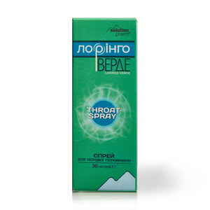 Лорінго Верде спрей д/рот. порожнини фл. 30мл Solution pharm