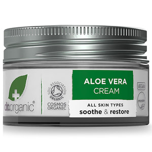 Крем для обличчя та тіла DR.ORGANIC (Др. Органік) з алое вера заспокійливий та відновлювальний 50 мл