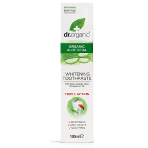 Зубна паста DR.ORGANIC (Др. Органік) з алое вера 100 мл