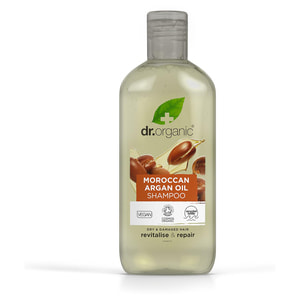 Шампунь для волос DR.ORGANIC (Др. Органик) для поврежденных и сухих волос с марокканским аргановым маслом 265 мл