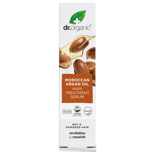Сыворотка для волос DR.ORGANIC (Др. Органик) для поврежденных и сухих волос с марокканским аргановым маслом 100 мл