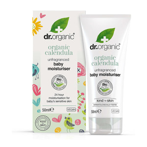 Крем для тела DR.ORGANIC (Др. Органик) с экстрактом календулы без аромата детский 50 мл