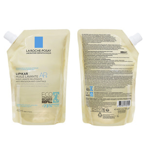 Масло для ванны и душа La Roche-Posay (Ля Рош-Позе) Липикар AP+ (АП+) средство очищающее липидовосстан. для младенцев, детей и взрослых рефил 400 мл