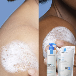 Крем-гель La Roche-Posay (Ля Рош-Позе) Липикар Синдет АР+ очищающий для очень сухой, склонной к атопии кожи младенцев, детей, взрослых рефил 400 мл