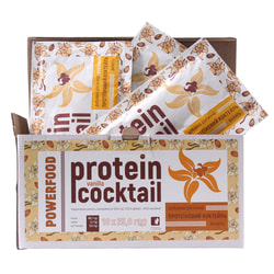 Протеїновий коктейль для спортсменов POWERFOOD (Паверфуд) Ваніль порошок в пакетиках по 25 г упаковка 10 шт