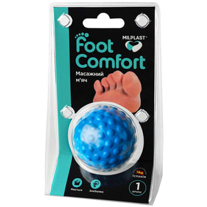 Мяч массажный MILPLAST (Милпласт) размер универсальный 1 шт