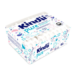 Ватні палички KINDII (Кінді) Pure дитячі коробка 60 шт