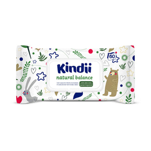 Серветки вологі KINDII (Кінді) Natural Balance дитячі 60 шт