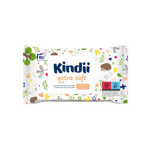 Салфетки влажные KINDII (Кинди) Extra Soft детские 60 шт