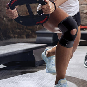 Бандаж на колінний суглоб роз'ємний Торос Груп 515 розмір 2 неопреновий