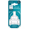 Соска силиконовая AVENT (Авент) SCY762/02 Anti-Colic медленый поток для детей с 1-го месяца 2 шт